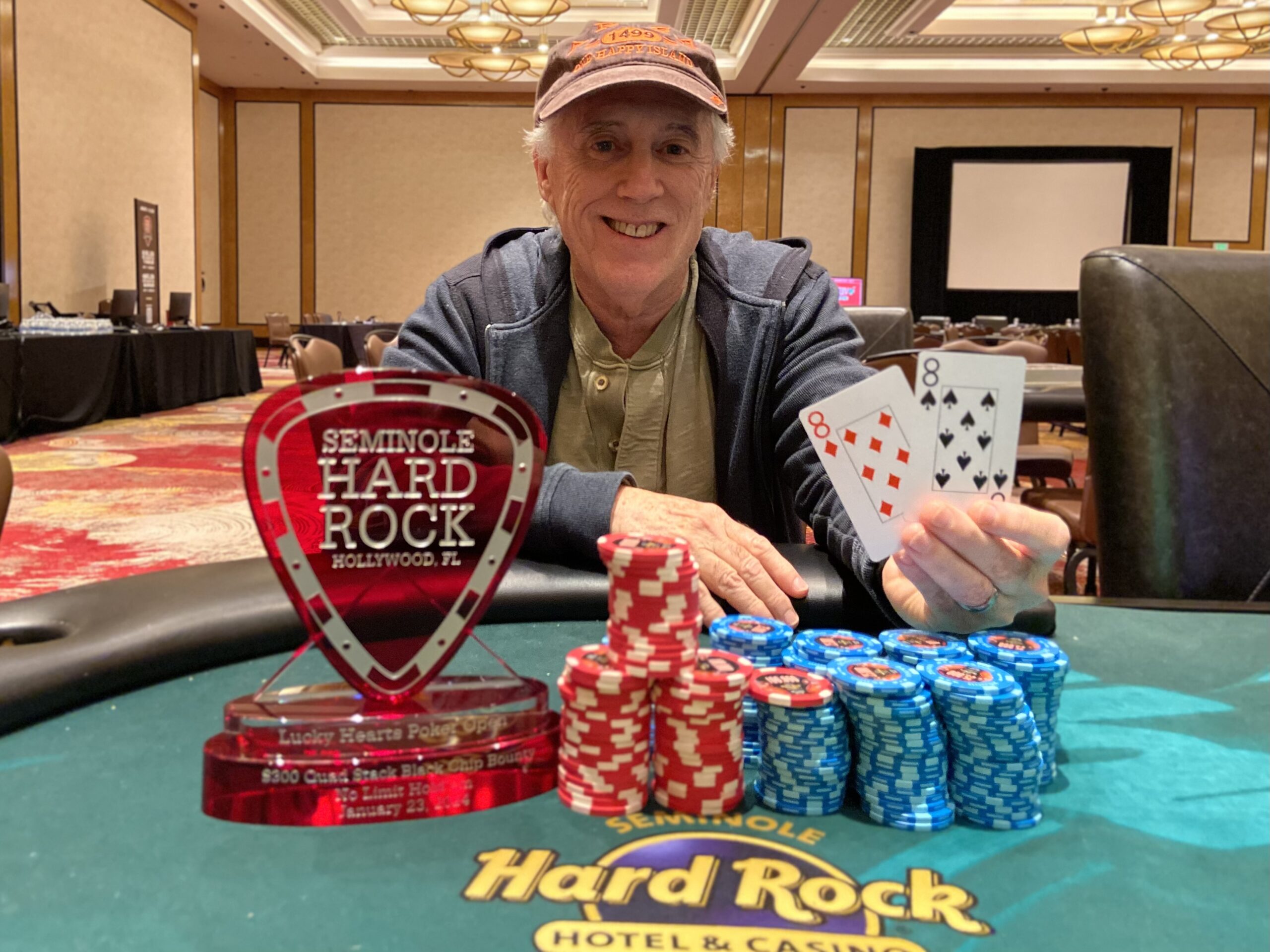 Steven Cohen Wins Event 52 of the 2024 Seminole Hard Rock Lucky Hearts Poker Open in HeadsUp